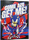 Gim Φάκελος με Λάστιχο και Αυτιά για Χαρτί A4 Sonic Prime