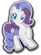Crocs Jibbitz Charms My Little Pony Rarity Purple
