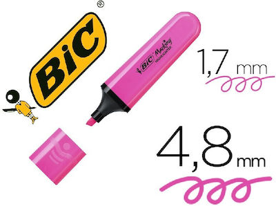 Bic Μαρκαδόρος Υπογράμμισης Φουξια