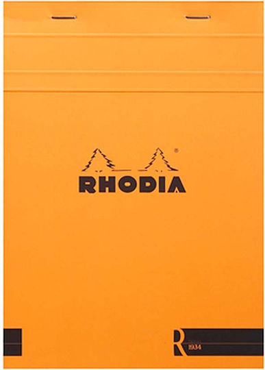 Rhodia R Notizblock 80 Blätter A5 mit leeren Seiten Orange