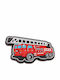 Crocs Jibbitz Brosche Leuchtet Feuer Rot
