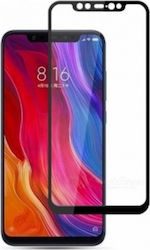 Full Face Tempered Glass Μαύρο (Mi 8)