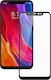 Vollflächig gehärtetes Glas Schwarz (Mi 8)