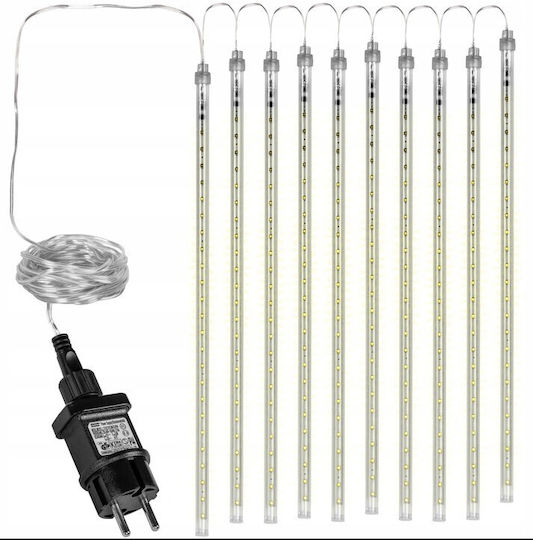 8 Lights LED 4.5m. Warm White type Meteor 1pcs