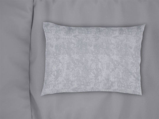 Dimcol Baby Pillowcase Light Grey 35x45cm