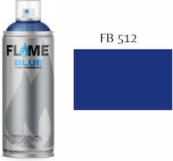Flame Paint Σπρέι Βαφής Μπλε FB-512 400ml Flame Paint Σπρέι Βαφής Μπλε FB-512 400ml