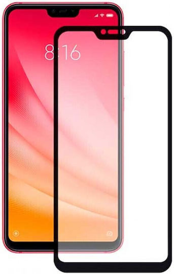 3D Full Face Tempered Glass Negru (Mi 8 Lite)