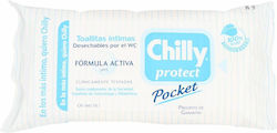Chilly Кърпички с Антисептично Действие и с 100% Алкохол 12 Бройки Chilly Кърпички с Антисептично Действие и с 100% Алкохол 12 Бройки