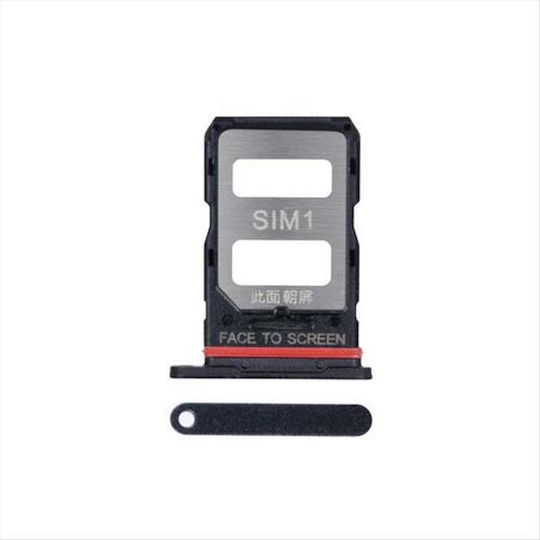 Υποδοχή Κάρτας Sim Μαύρο για Xiaomi 13T
