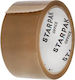 Starpak Verpackungsfolie 48mm x 50m Transparent 6Stück