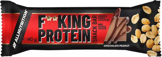 AllNutrition F**king Protein Bar Блокче Протеин с Вкус Chocolate Peanut 40гр