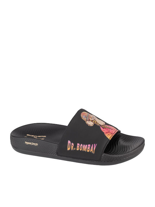 Skechers Snoop Dogg Hyper Herren Slides Schwarze