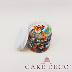 Sprinklicious Multicolored Alphabet Sprinkles 50g