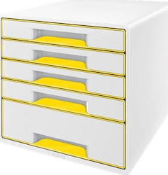 Leitz Desktop Drawer 5 Positions with Lock White