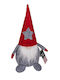 Out of the Blue Christmas Fabric Figure Dwarf Gray Height 25cm
