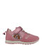 Paw Patrol Παιδικά Sneakers με Σκρατς Ροζ