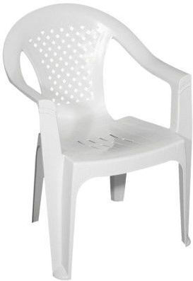 Καρέκλα Ariti Λευκό 60x59x80εκ.