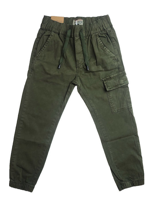 Joyce Kids Cargo Trousers Khaki