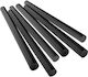 Dedra Batoane de silicon DED7568 Negre 11 mm 6 bucăți