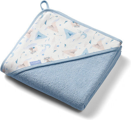 Babyono Детска Худи-Мантия с Качулка 100x100 см Babyono Детска Худи-Мантия с Качулка 100x100 см