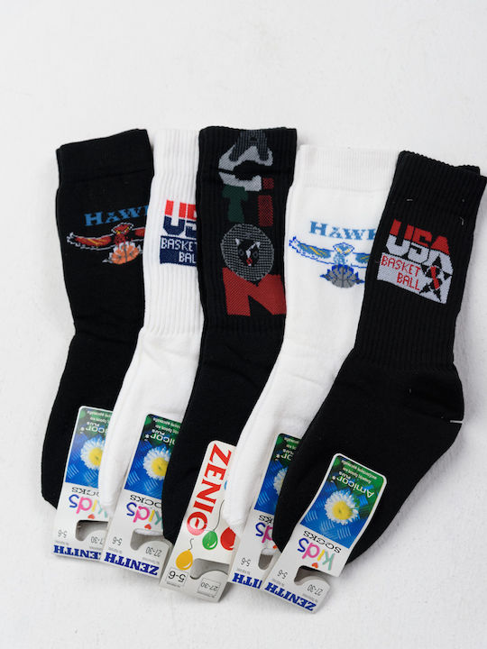 Zenith Детски чорапи Спорт Multicolor 5 Чифта