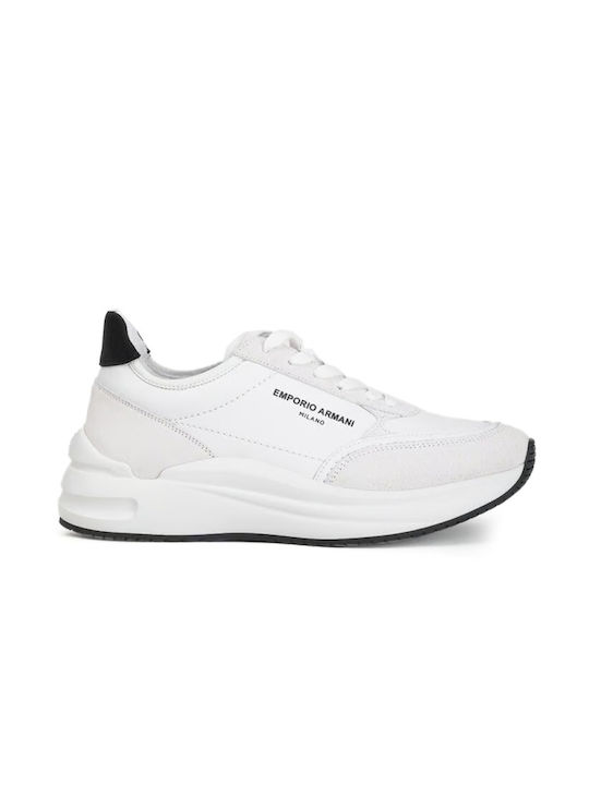 Emporio Armani Femei Sneakers Albe