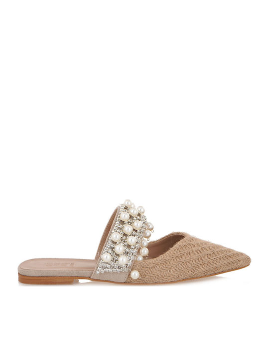 California Dream Mules Μπεζ