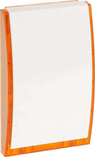 Satel Alarm Siren Outdoor with Portocaliu Light