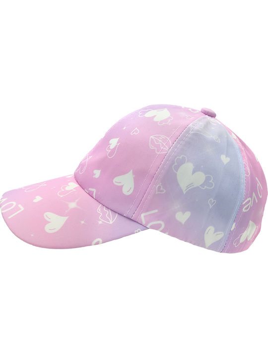 Gift-Me Kids' Hat Jockey Fabric Purple