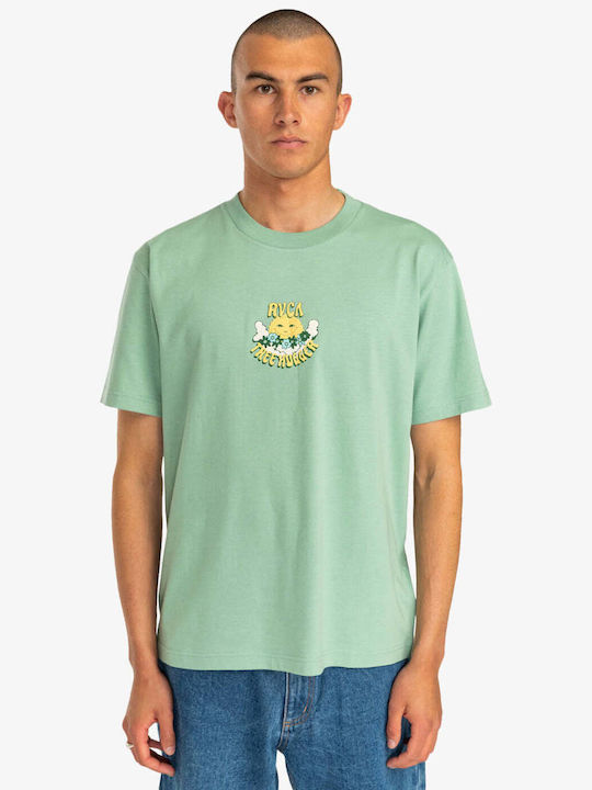 RVCA Herren T-Shirt Kurzarm Green Haze