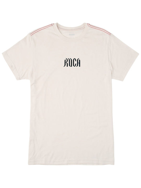 RVCA Ανδρικό T-shirt Κοντομάνικο Pink