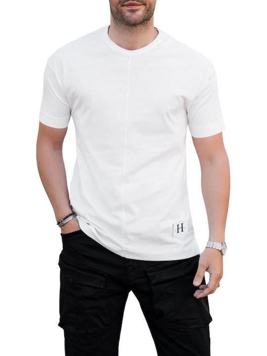 Henry Clothing Men's Short Sleeve T-shirt Ecru