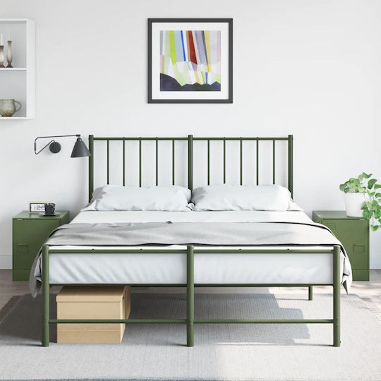 Комоди Метални Зелен 2бр 34.5x39x44см