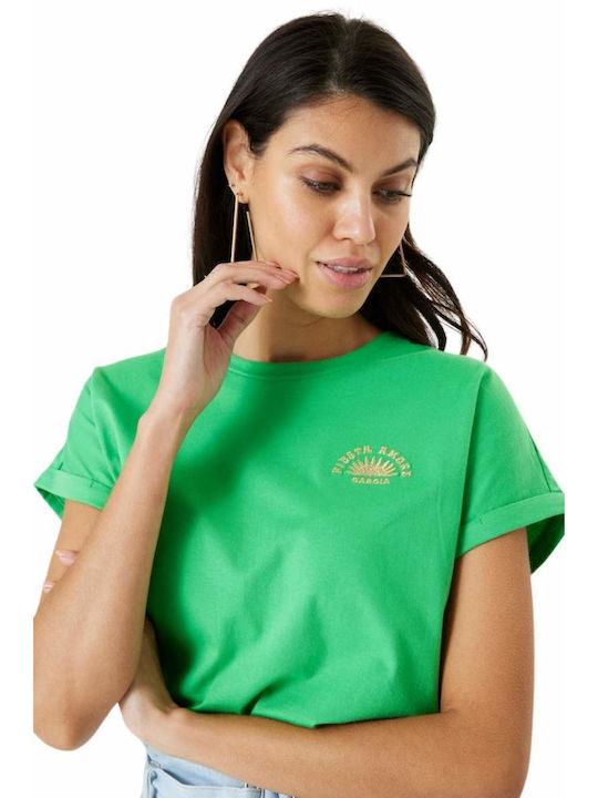 Garcia Feminin Tricou Verde