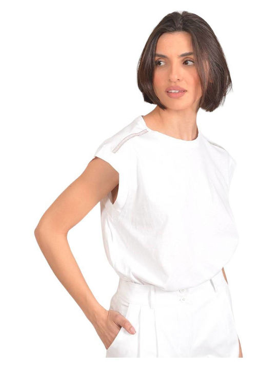 Tweet With Love Damen T-Shirt White