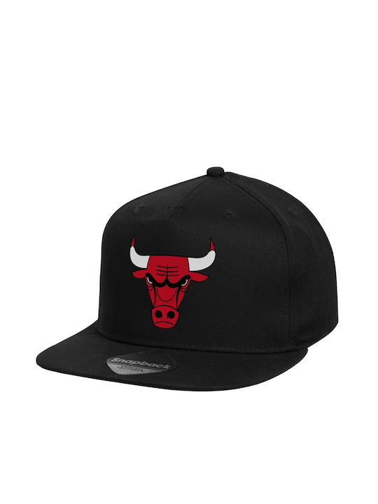 Koupakoupa Pălărie pentru Copii Tesatura Chicago Bulls Negru