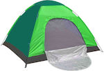 YB3024 Cort Camping Igloo Verde pentru 3 Persoane 200x200x200cm