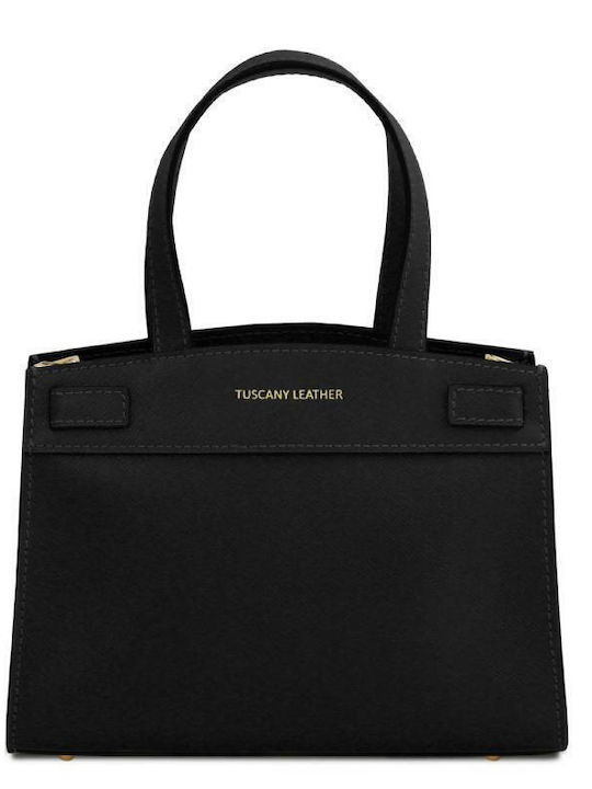 Tuscany Leather Leather Women's Bag Shoulder Black