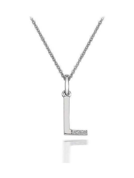 Hot Diamonds Necklace from Silver