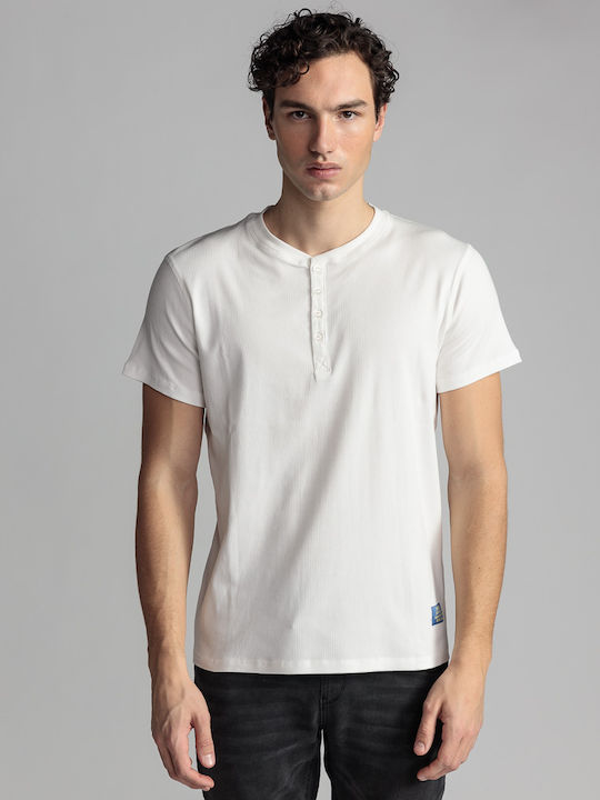 Devergo Ανδρικό T-shirt Κοντομάνικο White