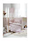 Vesta Home Σετ Βρεφικά Σεντόνια Κούνιας Βαμβακερά Lambi Pink 120x165εκ. 3τμχ