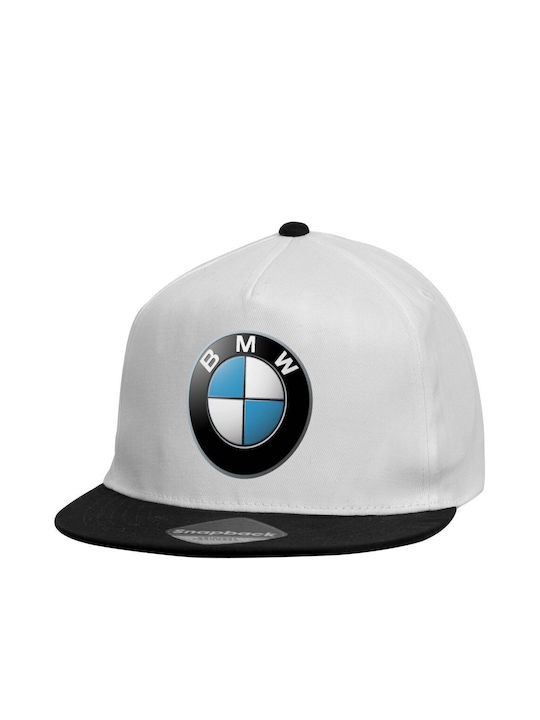 BMW Παιδικό Καπέλο Jockey Υφασμάτινο Λευκό
