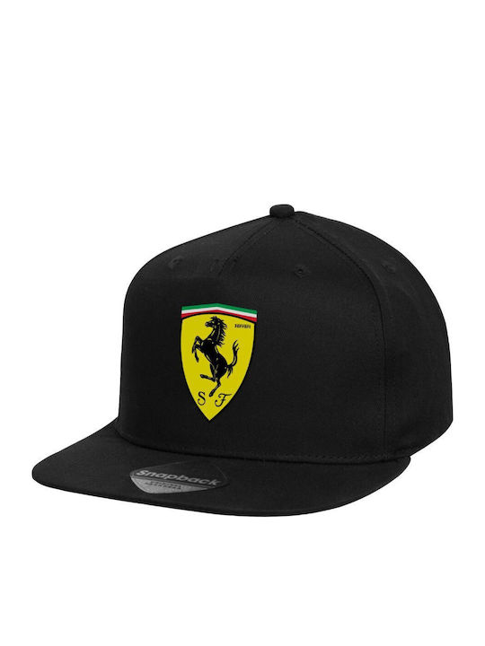 Ferrari Group Kids' Hat Jockey Fabric Black