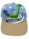 Kids' Hat Jockey Fabric Blue