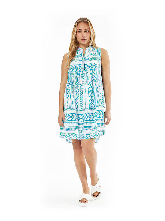 Verde Women's Dress Beachwear Blue