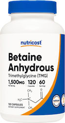 Nutricost TMG Бетаин Анхидрос 1500mg 120 капсули