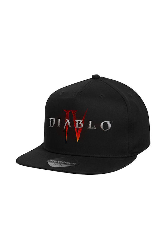 Koupakoupa Παιδικό Καπέλο Υφασμάτινο Diablo Iv Μαύρο