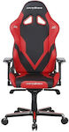 Dxracer Gladiator Scaun Gaming Din piele ecologică cu Brațe Reglabile Negru / Roșu