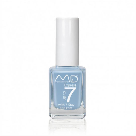 MD Professionnel Express Up To 7 Glossy Blue Nail Polish 892 12ml