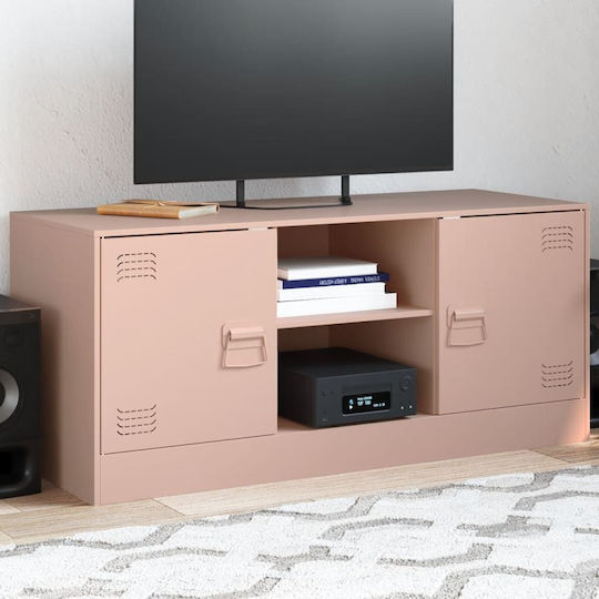 TV-Ständer Metall Rosa M99xP39xH44cm